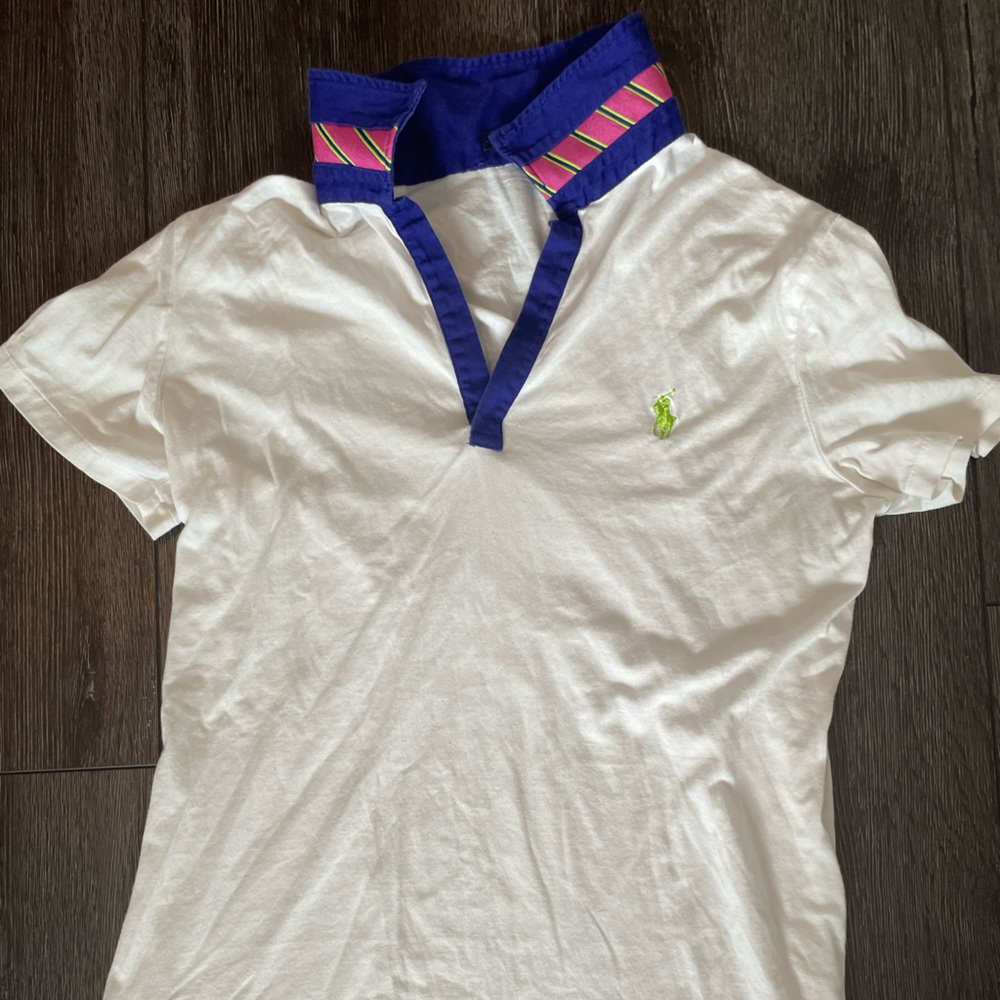 Preppy ralph lauren top that can be for work or for school, un worn.
